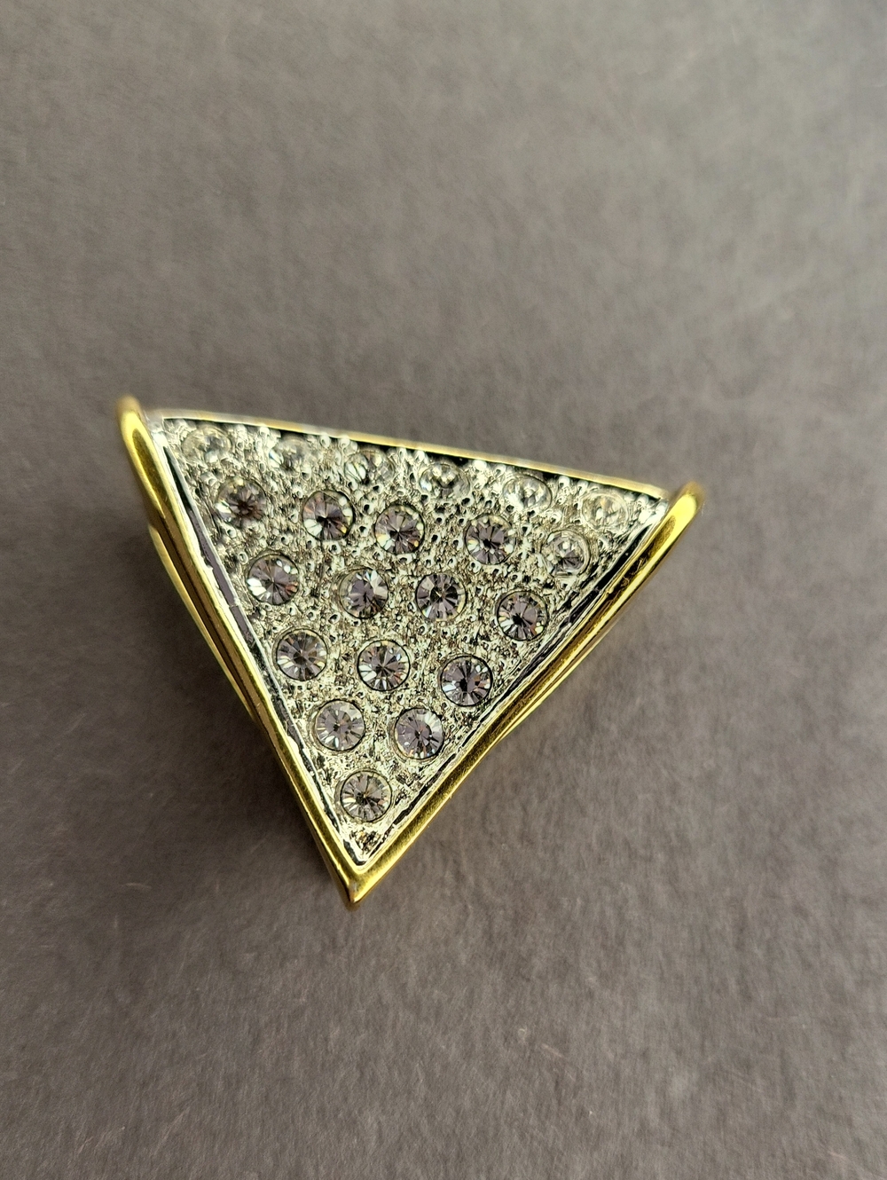 Vintage Triangle Slide Pendant
